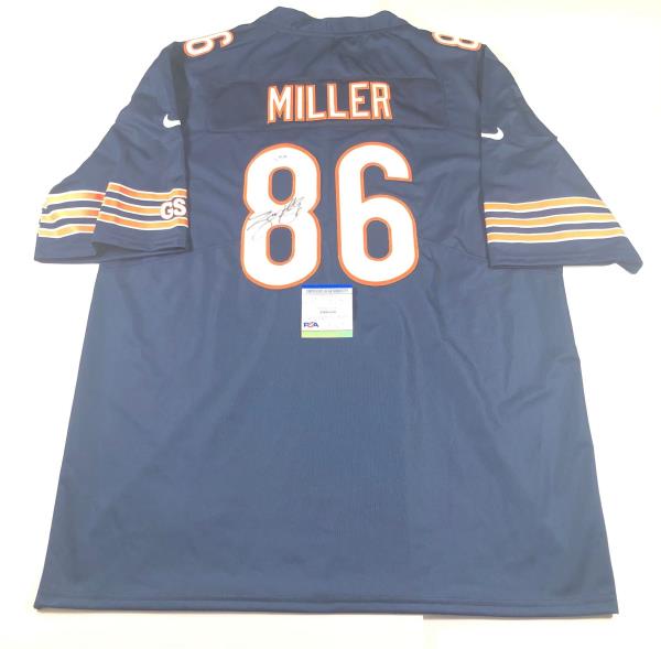 Zach Miller Signed Jersey PSA/DNA Chicago Bears Autographed | eBay