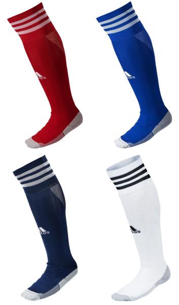 Adidas Adisocks 18 Soccer Stocking Pairs Socks White Navy Red Knee Sock  CF3575 | eBay