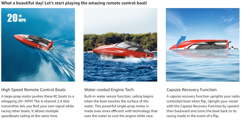  Remote Control Speed Boat