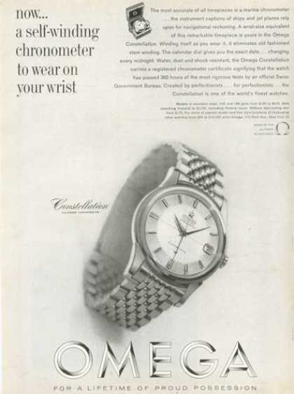 Vintage Omega Constellation Pie Pan - Experts Watches