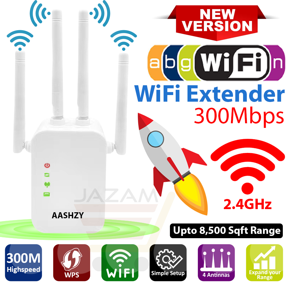 WiFi Range Extender Internet Booster Network Router Wireless Signal  Repeater