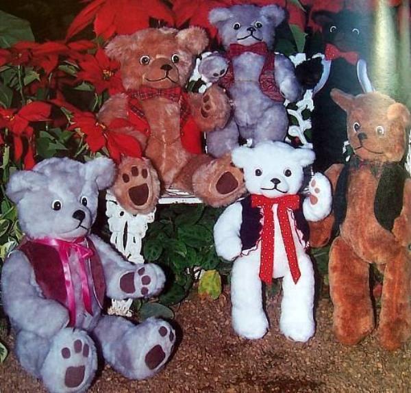 Details about   Patterns  Foster Children Friendly Bears  Soft Sculpture Dolls