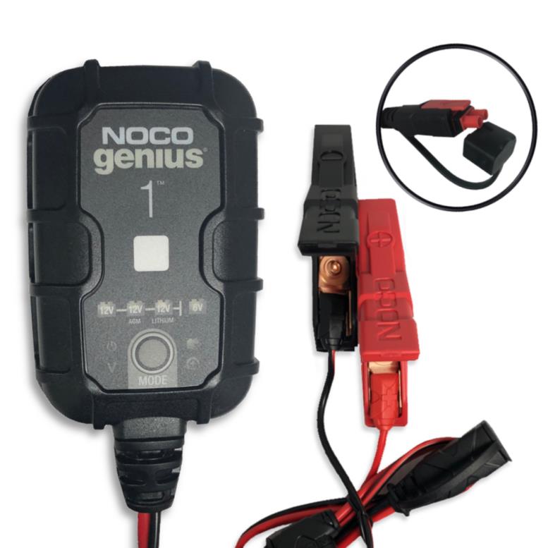 Noco GENIUS10 Battery Charger-10 AMP - Konquer Motorcycles