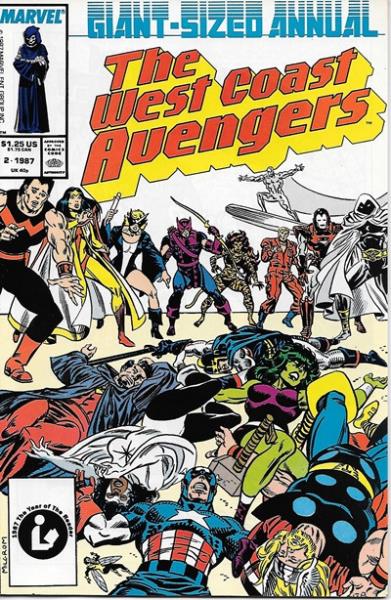 West Coast Avengers Comic Book Vol 2 #14 Marvel 1986 NEAR MINT NEW UNREAD