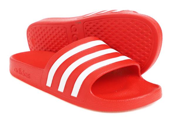 Adidas Men Adilette Aqua Slipper Red 