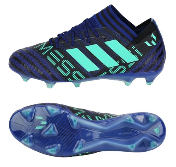 messi cleats blue
