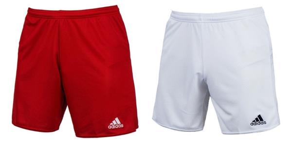 Adidas Men Parma 16 ClimaLite Shorts Pants Red White Soccer Bottom Pant  AJ5881 | eBay