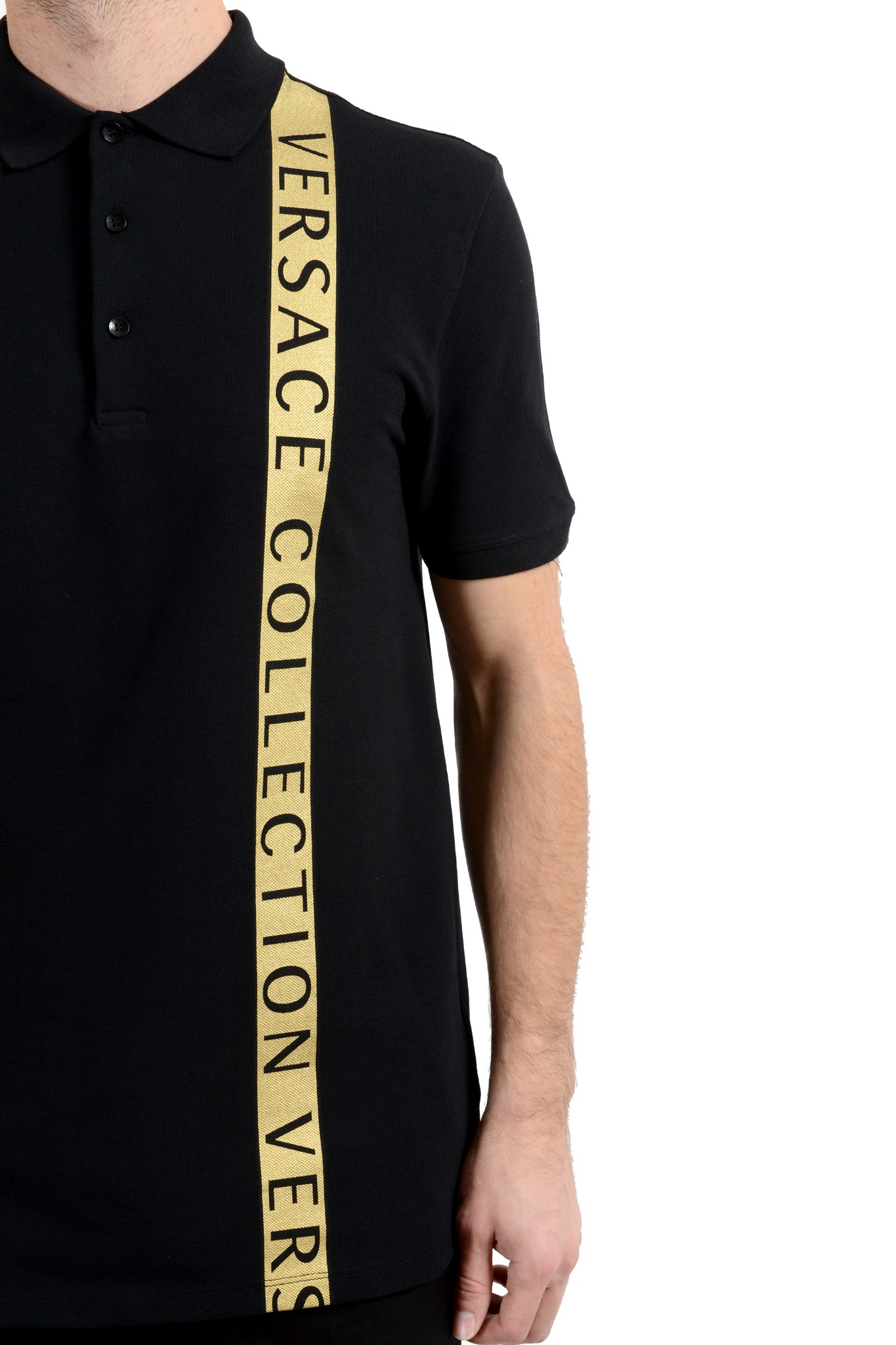 versace collection polo shirt mens