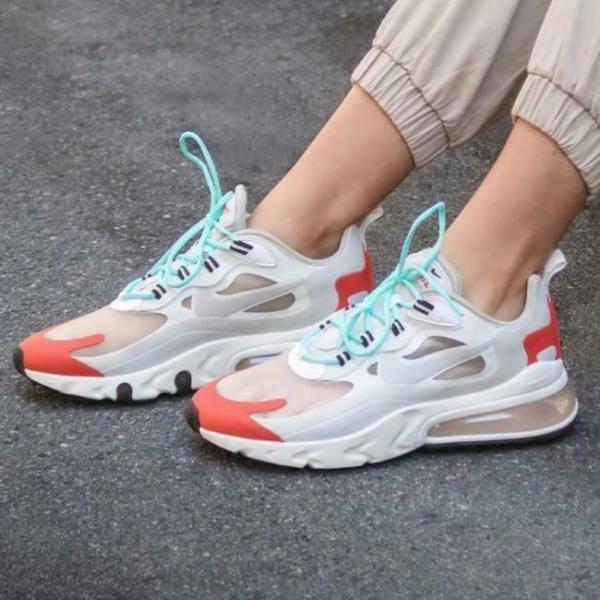 Nike Air Max 270 React White On Feetlimited Special Sales And Special Offers Women S Men S Sneakers Sports Shoes Shop Athletic Shoes Online Off 62 Free Shipping Fast Shippment