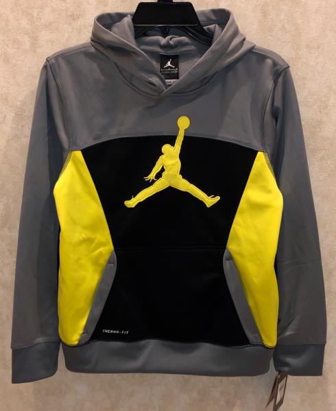 yellow and black jordan outfit