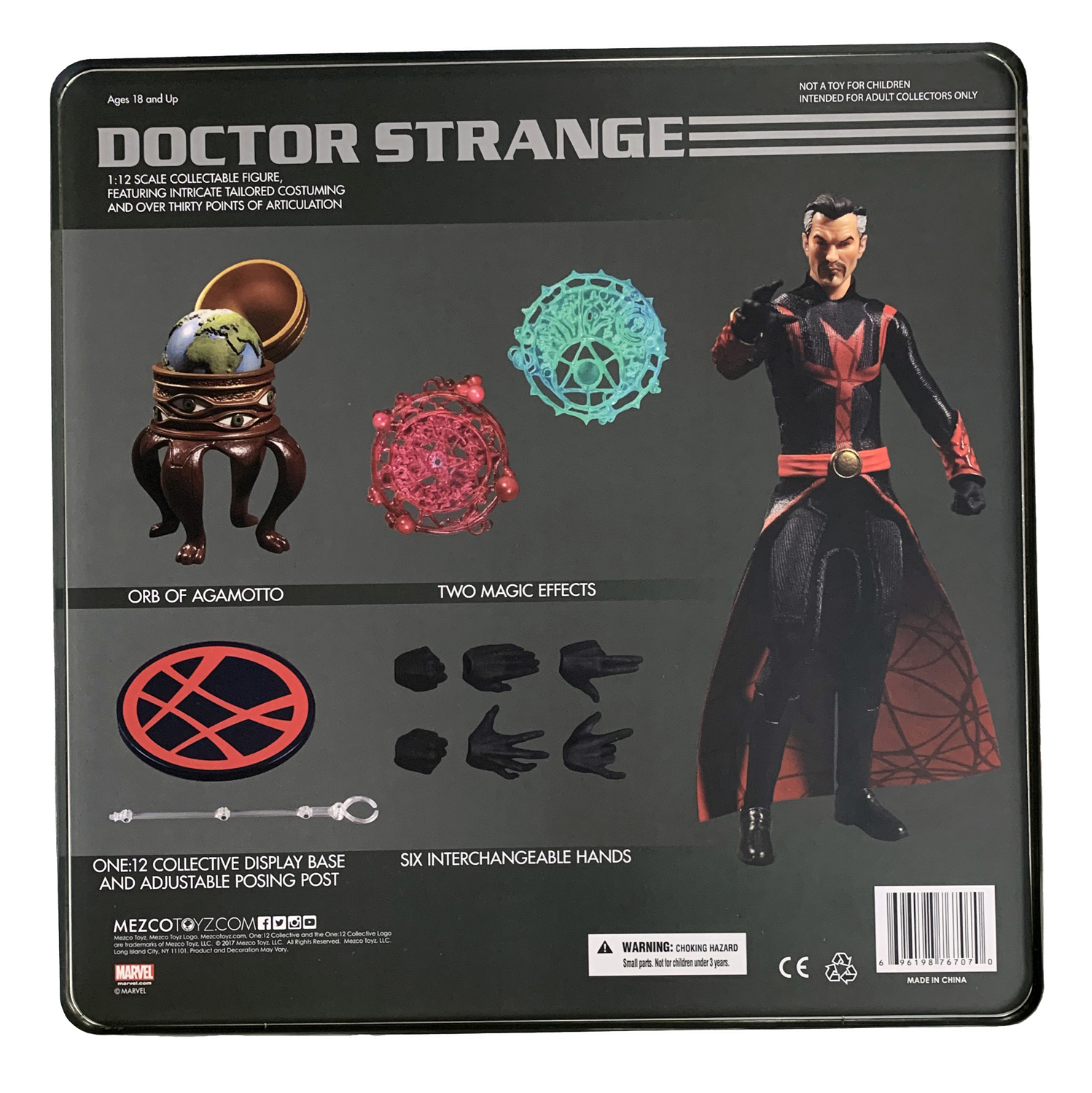 12 Collective Action Figure Marvel Doctor Strange Defenders Version Mezco Toys One
