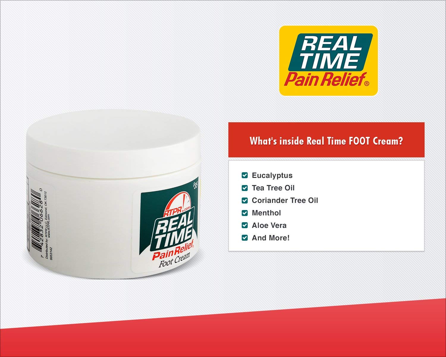 Real Time Pain Relief - Foot Cream 7