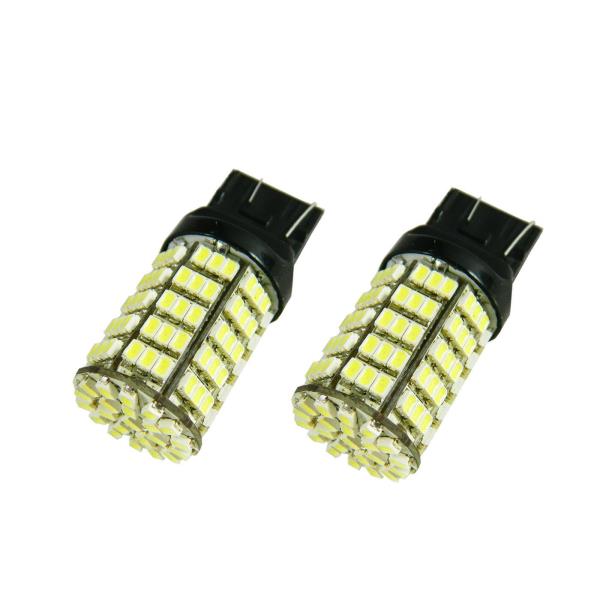 127-SMD High Power Yellow 7440 7443 T20 LED Bulbs Turn Signal Lights Lamps