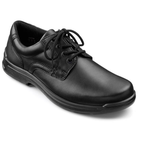 Mens Hotter lace-up Shoe Burton Black RRP £79 | eBay