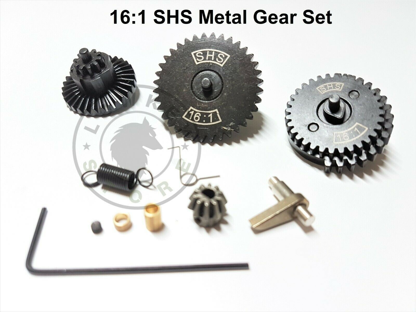 SHS 18:1 16:1 High Speed CNC Metal Gear For Gen8 9 10 M4A1 SCAR Gel Ball Blaster
