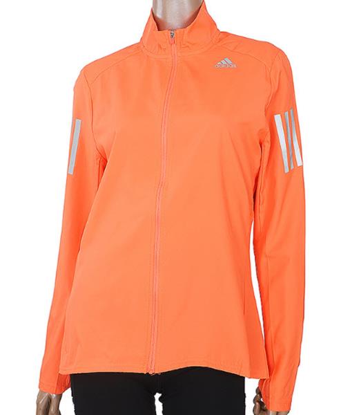 adidas orange jacket women's