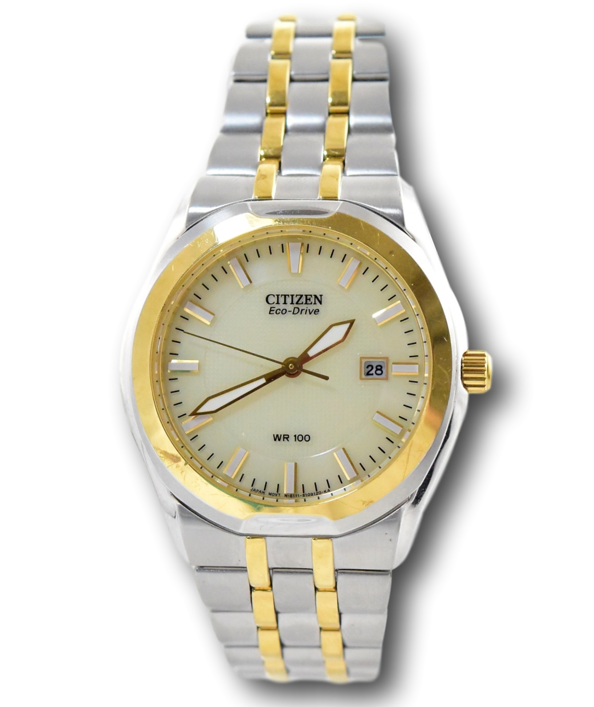 Citizen Eco-Drive Corso Two Tone Gold Stainless Steel Men's Watch Citizen Eco-drive Men's Corso Stainless Steel Watch