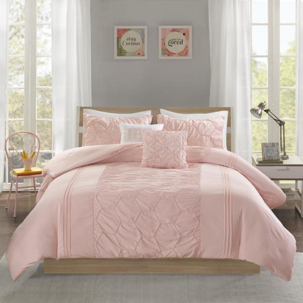 blush pink comforter australia