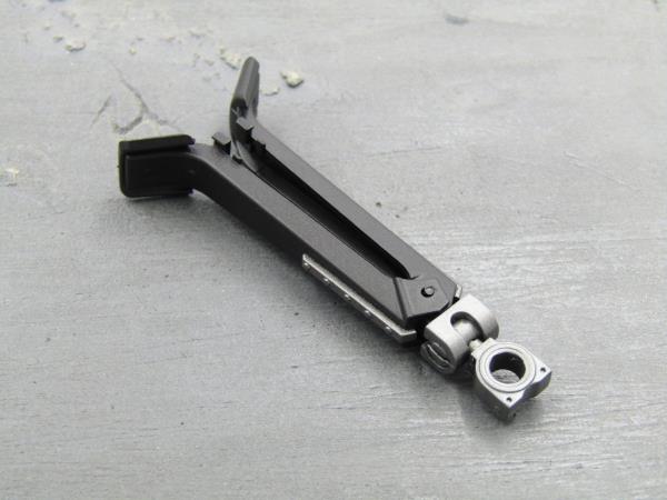 Black Spring Loaded Bipod 1//6 scale toy BIPOD