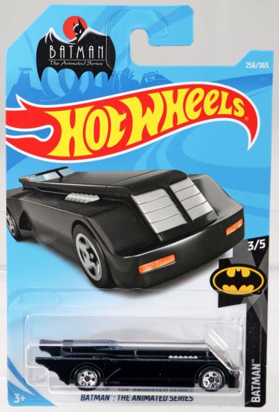 batmobile animated series hot wheels