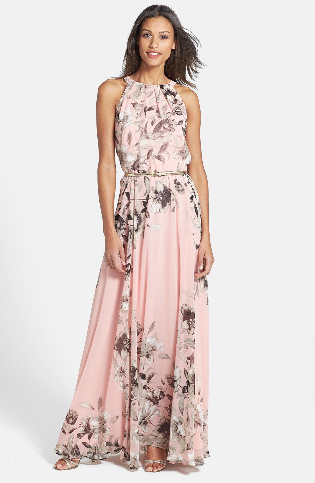 Eliza J Floral Maxi Dress Flash Sales ...
