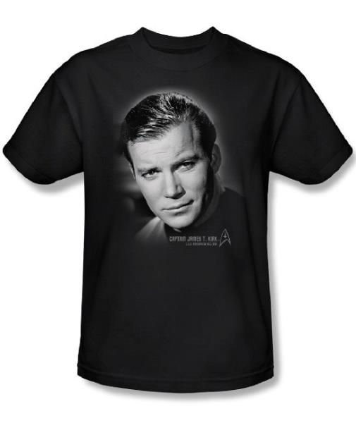 NEW UNWORN Star Trek Starfleet's Finest Captains Images T-Shirt 
