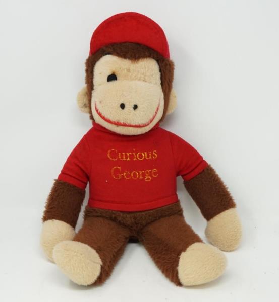 vintage curious george stuffed animal