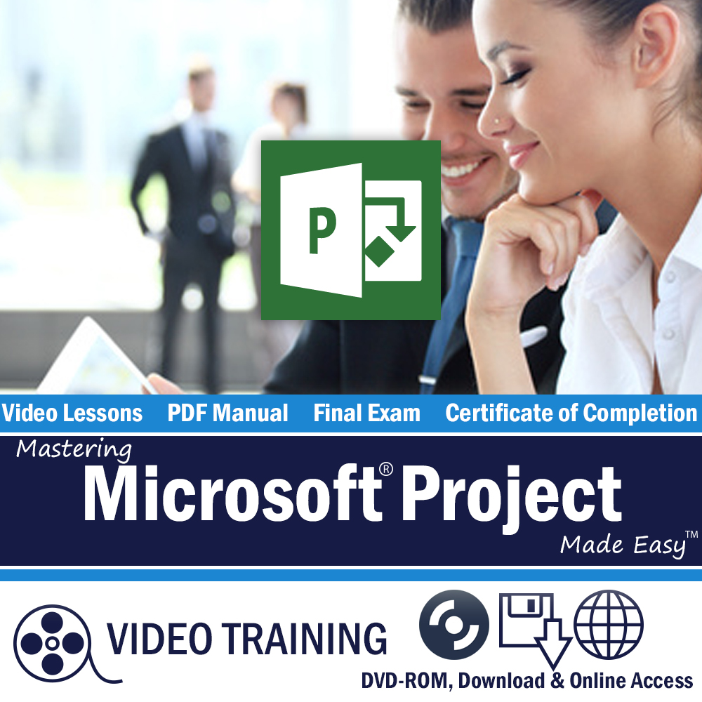 New Learn Microsoft Project 16 13 Training Tutorial Dvd Digital Course Ebay