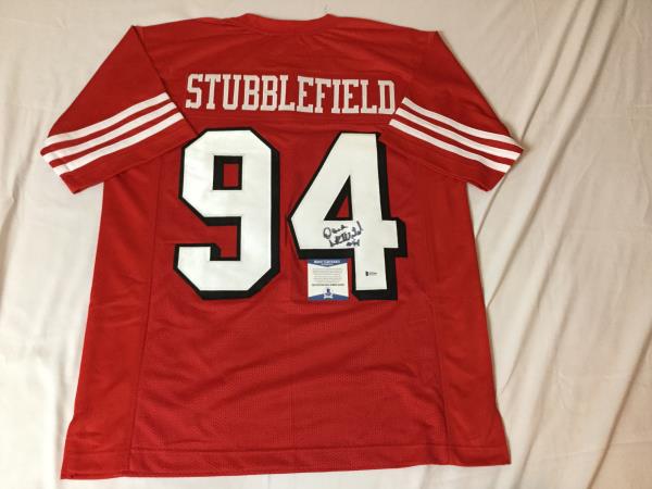 signed 49ers jersey