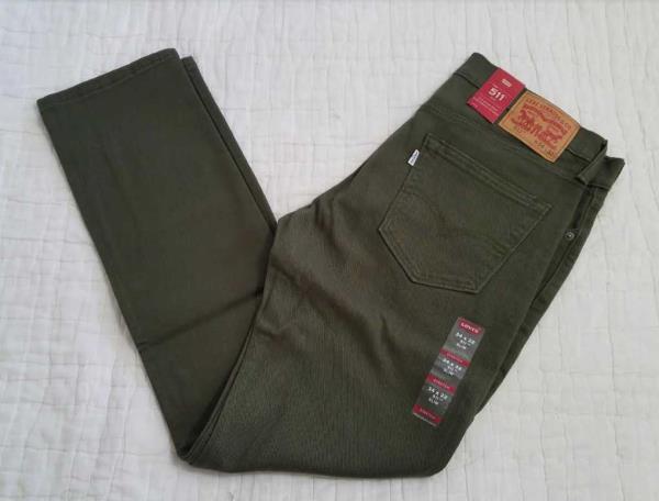 levi's green jeans 511