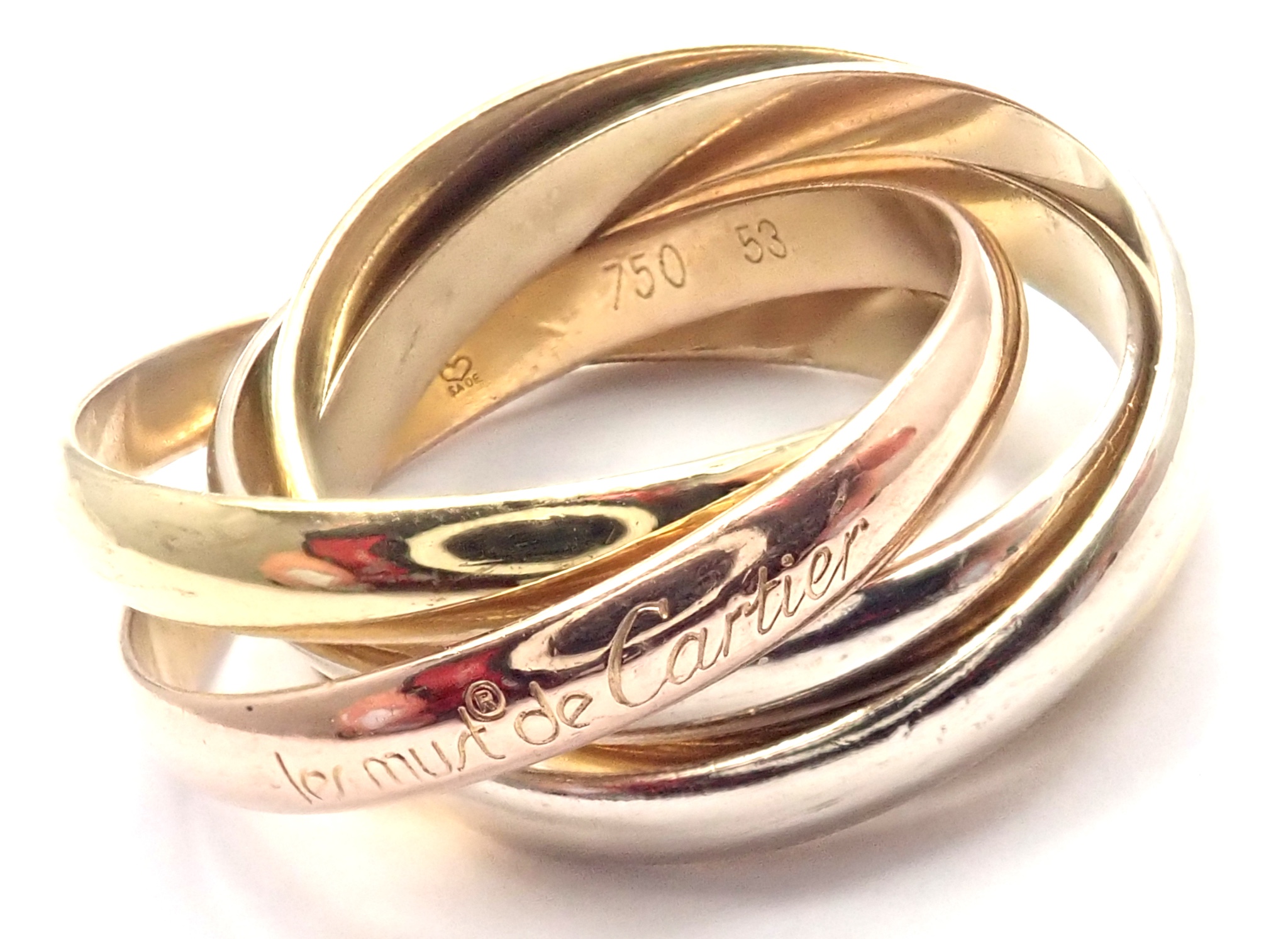 cartier 5 band ring