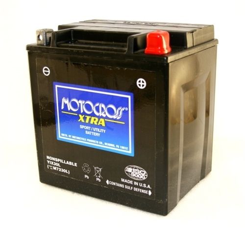 AGM UIX30L YIX30L-BS Battery for Polaris Sportsman 450 600 